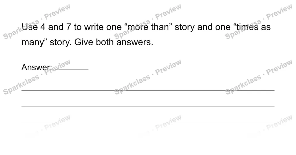 Create two stories — page 1