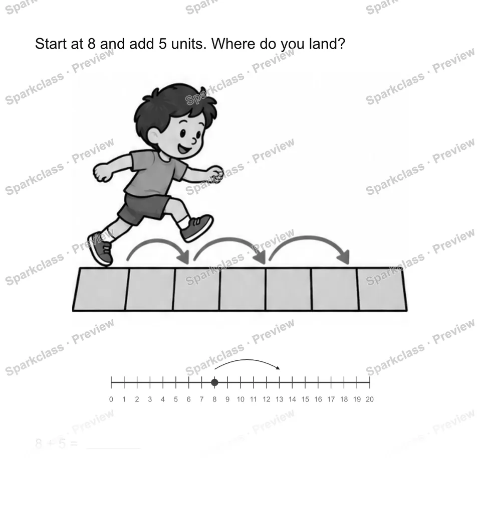 Jump on a length line — page 1