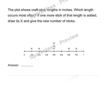 Use a new measurement dataset — Grade 4 problem preview