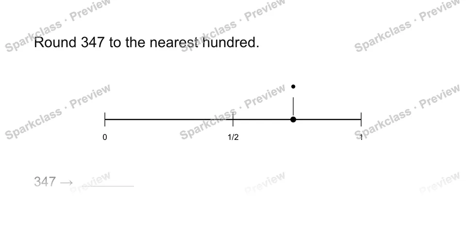 Round to the nearest hundred — page 1