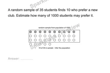 Use a sample to infer a population — Grade 7 problem preview