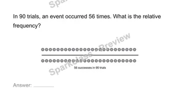 Find relative frequency — Grade 7 problem preview