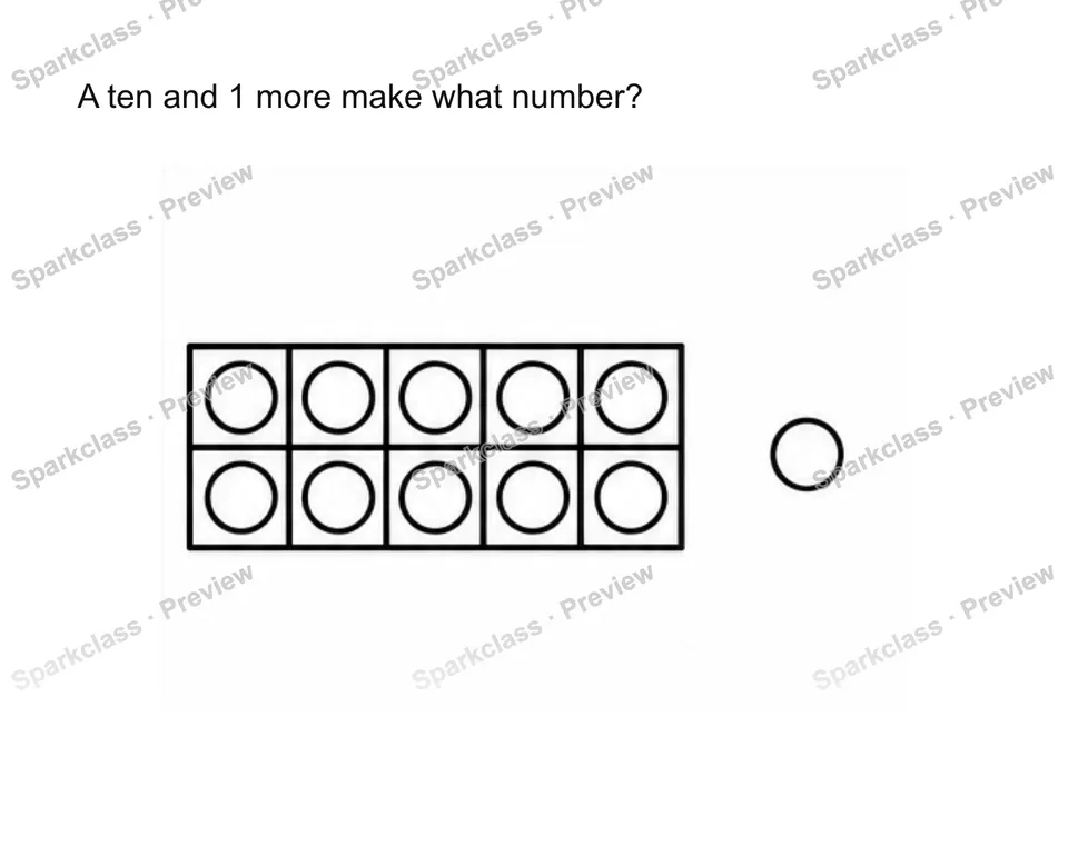 Compose 11-19 as ten and some ones — page 1
