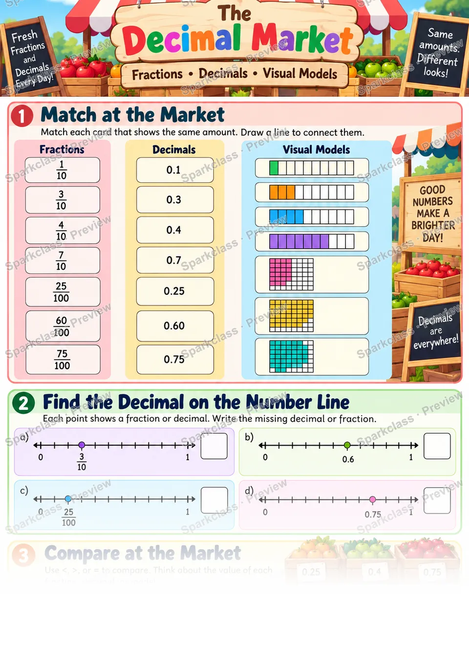 Decimal Market Review — page 1