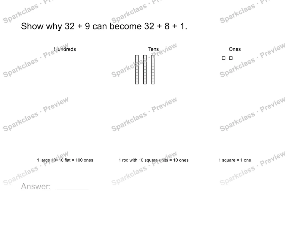 Explain regrouping — page 1