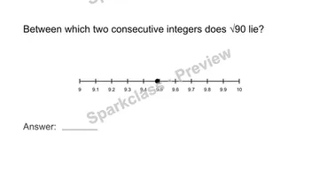 Bound an irrational square root — Grade 8 problem preview