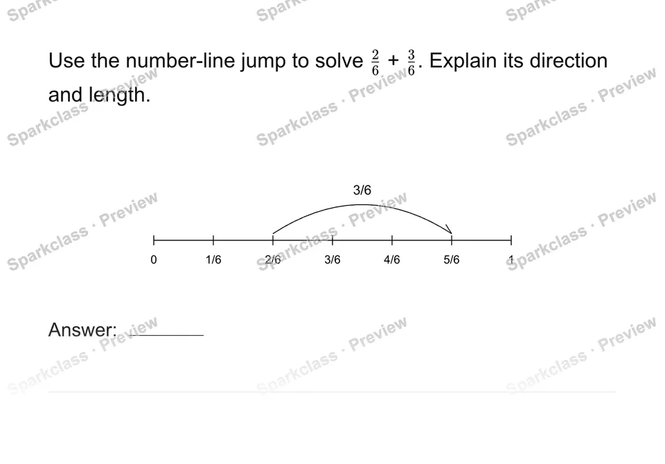 Explain a fraction jump — page 1