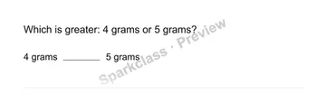 Compare measurements — Grade 3 problem preview