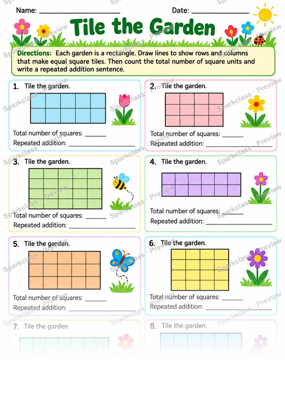 2.G.A.2 · Tile Garden — page 1