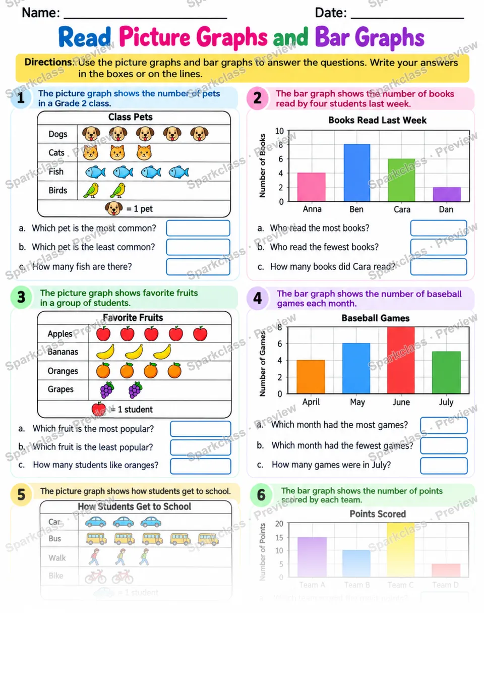 2.MD.D.10 · Graph Warmup — page 1