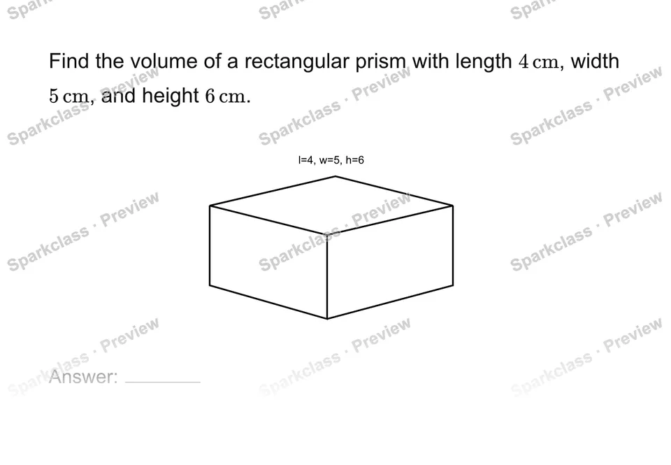 Find prism volume — page 1