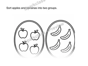 Sort by type. — Kindergarten problem preview