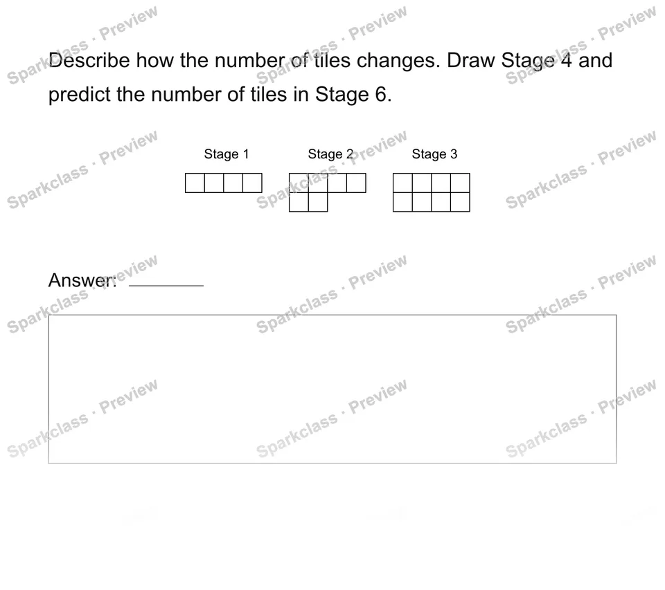 Extend a growing pattern — page 1