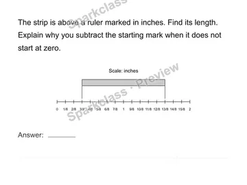 Read the length, not the endpoint — Grade 4 problem preview