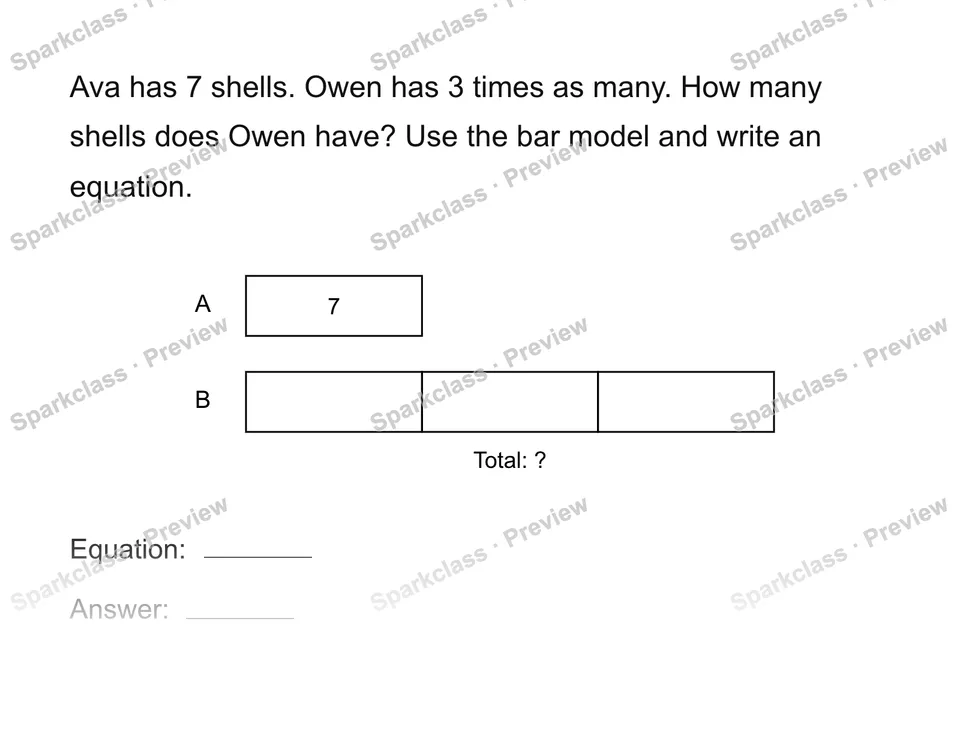 Model an unknown quantity — page 1