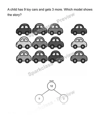 Match story and model — Grade 2 problem preview