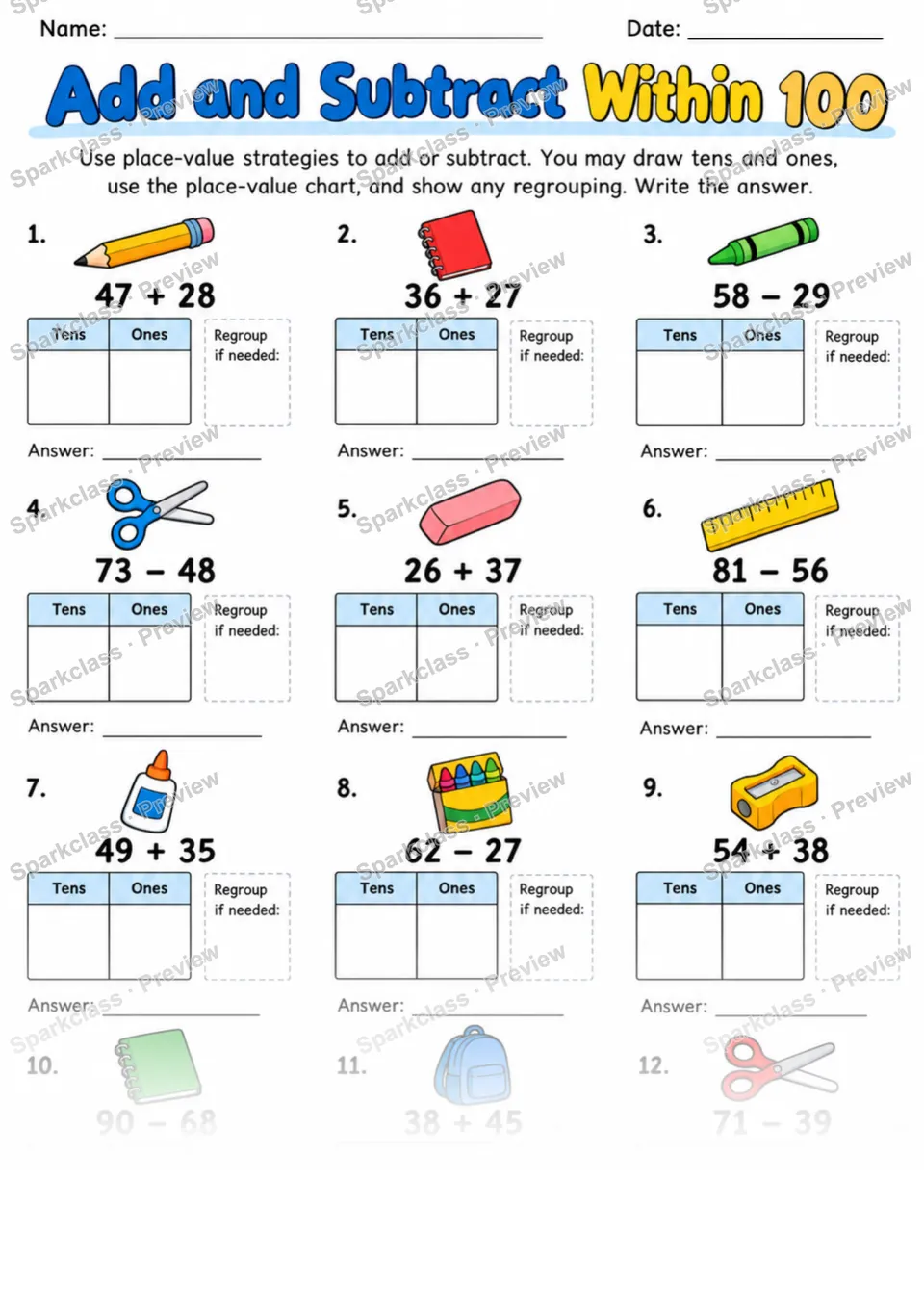 2.MD.C.8 · Change Reinforcement — page 1