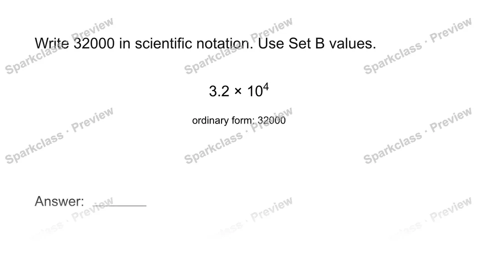 Read scientific notation — page 1