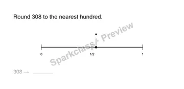 Round to the nearest hundred — Grade 3 problem preview