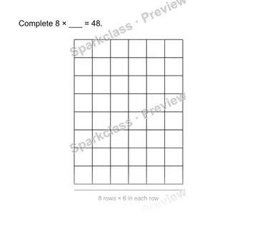 Use a known fact — Grade 3 problem preview