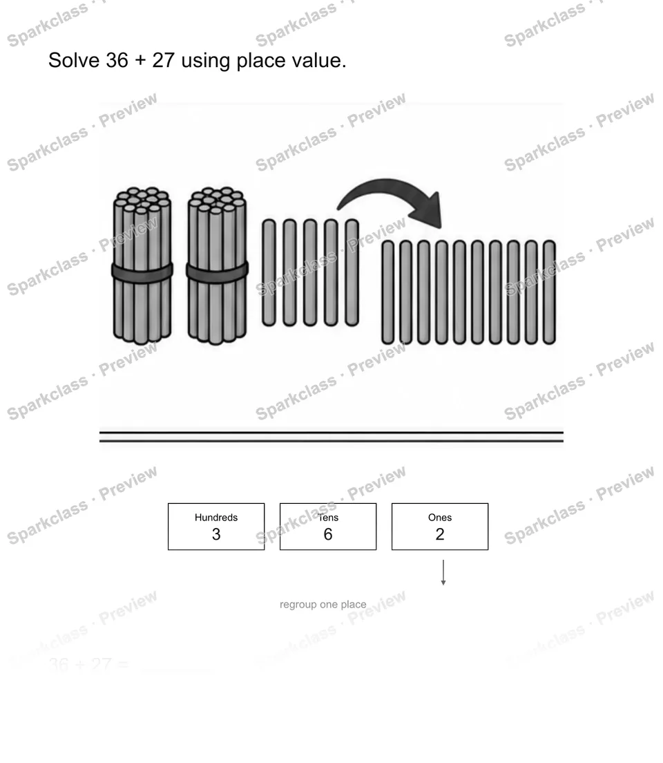 Add by tens and ones — page 1