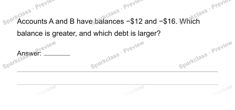 Distinguish absolute value from signed order — page 1
