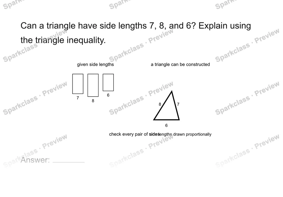 Test triangle existence — page 1