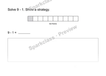 Use a strategy — Grade 2 problem preview