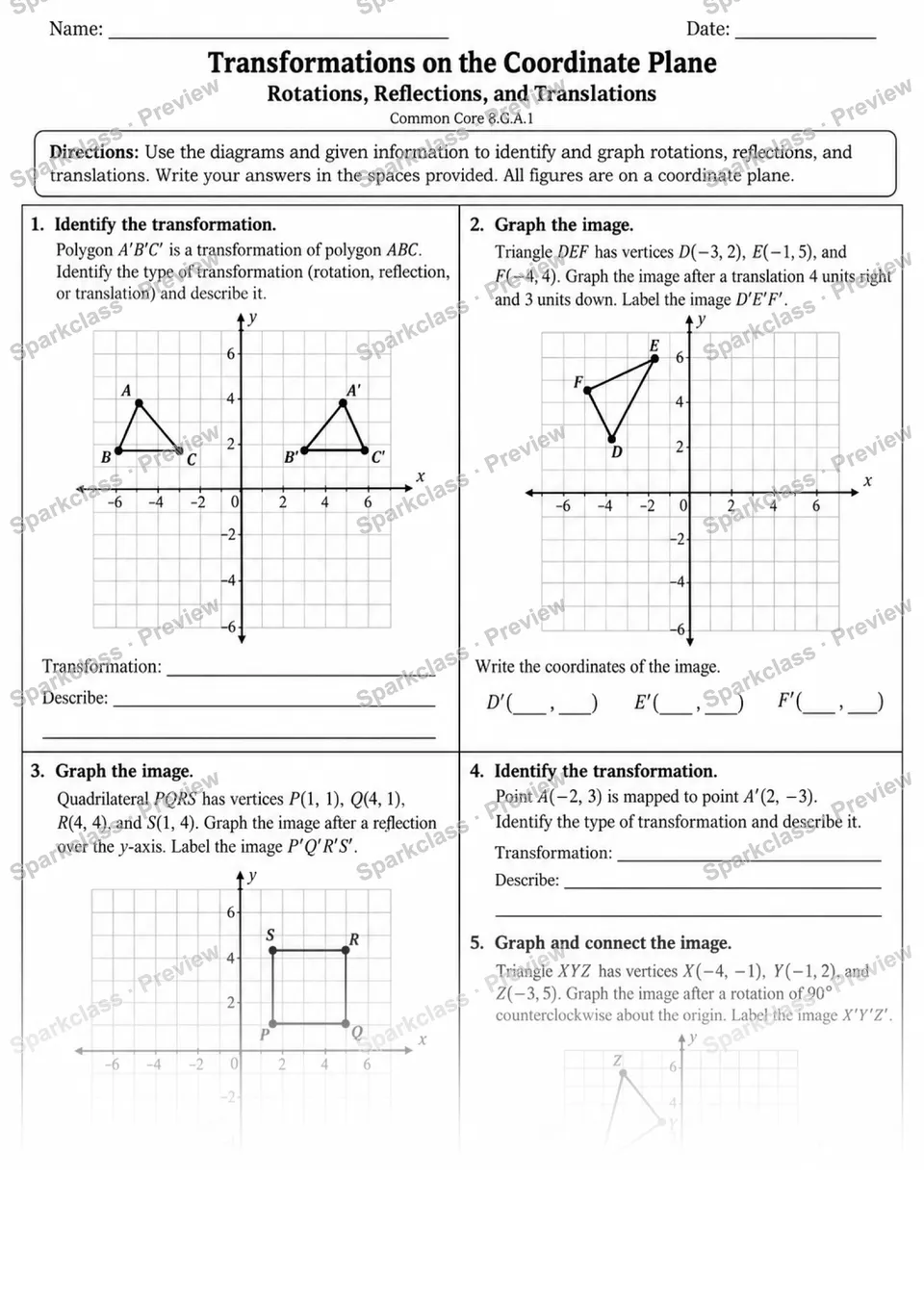 8.G.A.1 · Variant 2 — page 1