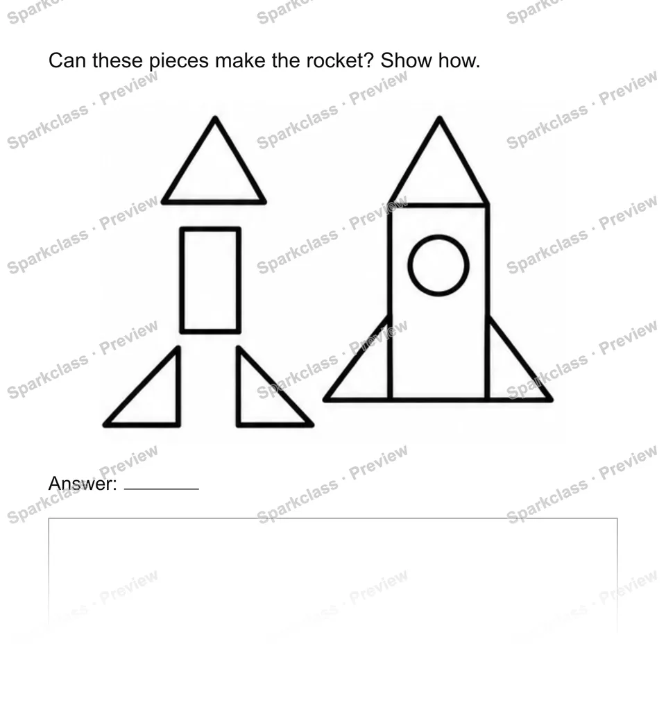Compose simple shapes — page 1