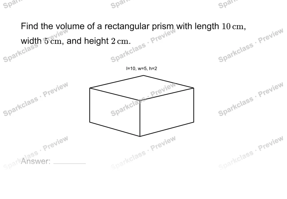 Find prism volume — page 1
