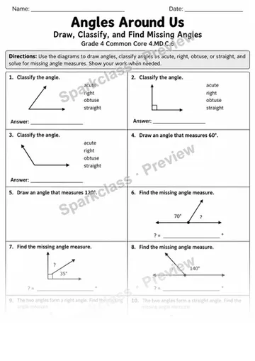 4.MD.C.6 · 6 Angle Measurement Variant 02 — Grade 4 worksheet preview
