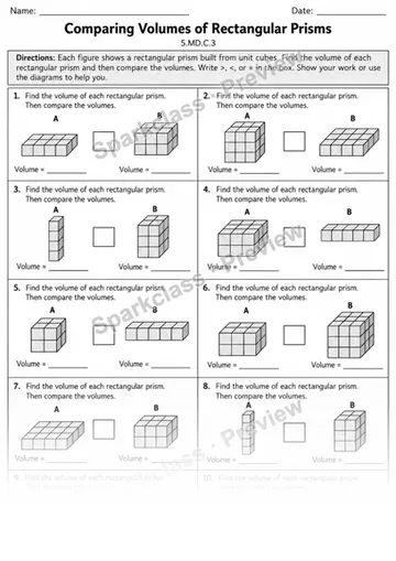5.MD.C.3 · 3 Volume Cubes Variant 03 — Grade 5 worksheet preview