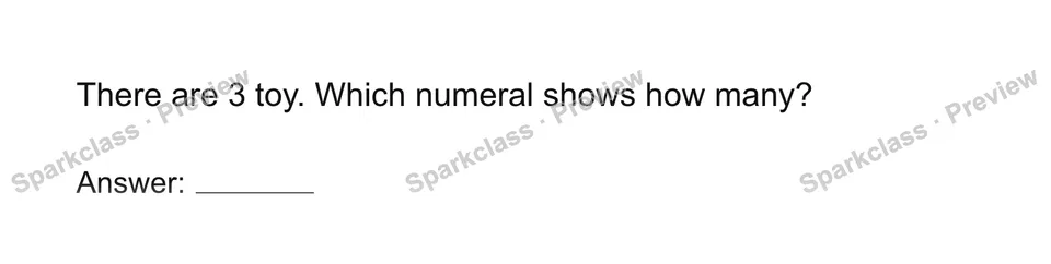 Write and represent numerals 0-20 — page 1