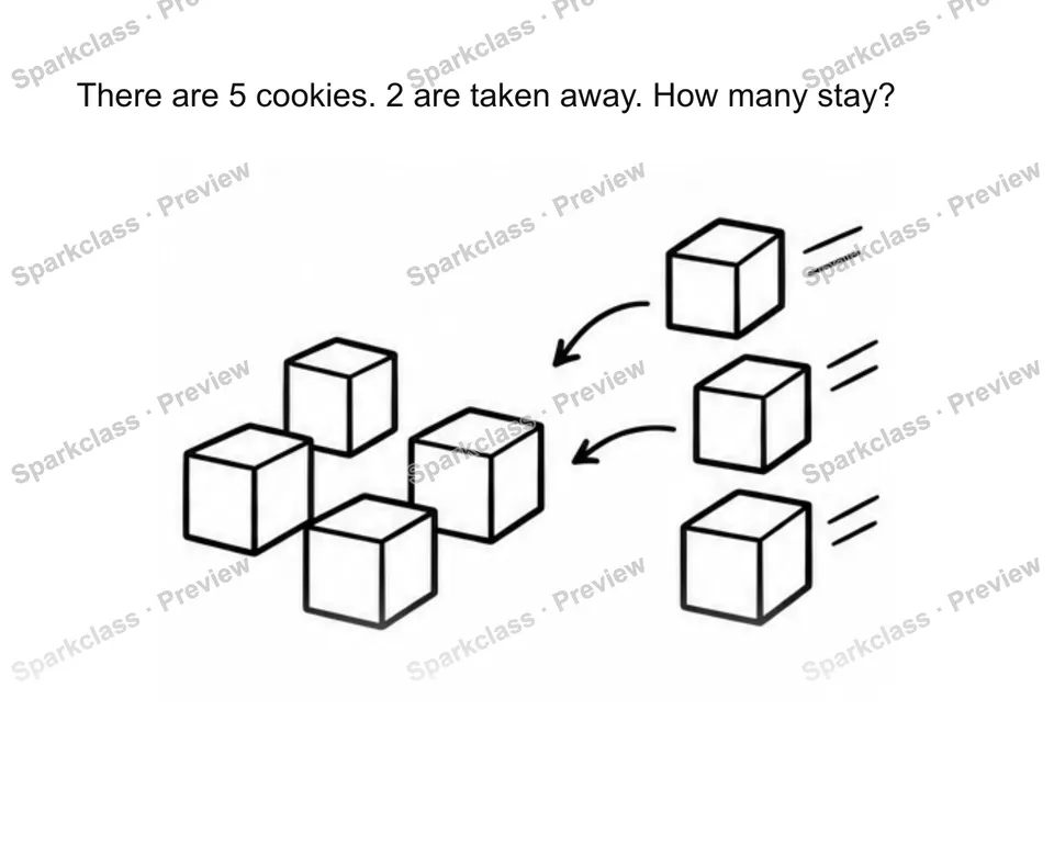 Solve take-away result-unknown stories — page 1