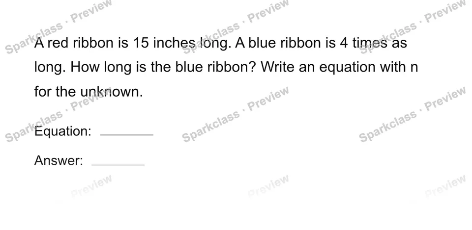 Solve a comparison — page 1