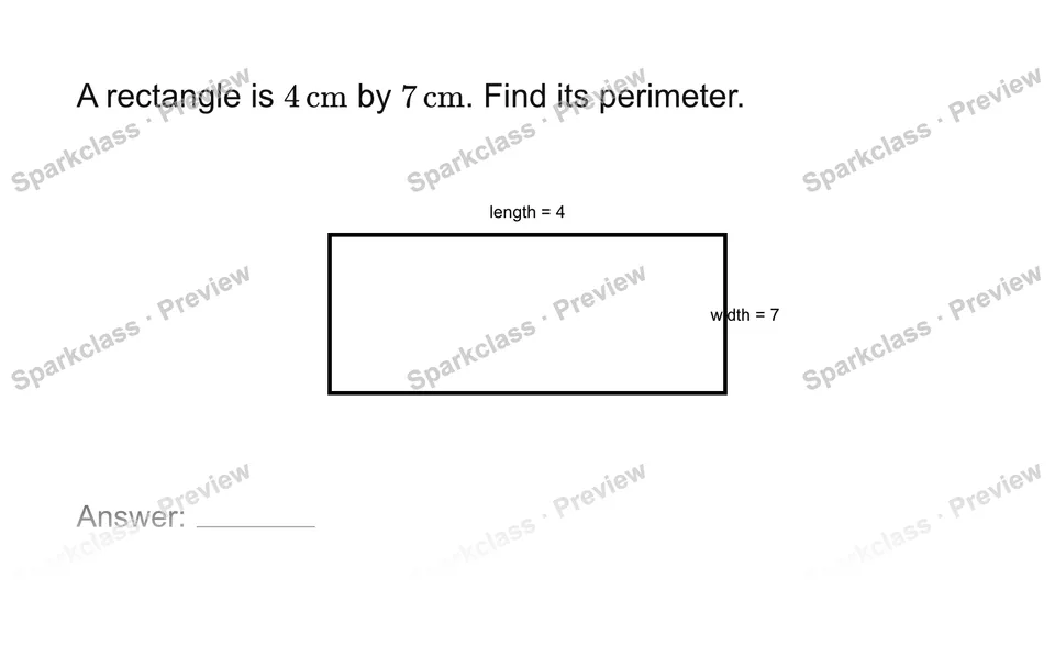 Find perimeter — page 1