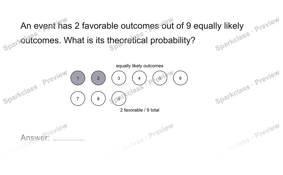 Find theoretical probability — page 1