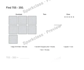 Add and subtract within 1,000 — Grade 2 problem preview
