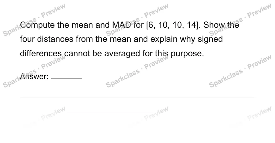 Interpret variation and choose summary measures — page 1