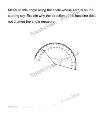 Measure from a rotated baseline — Grade 4 problem preview