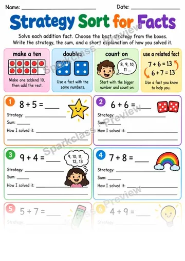 2.NBT.A.3 · Number Forms Reinforcement — Grade 2 worksheet preview