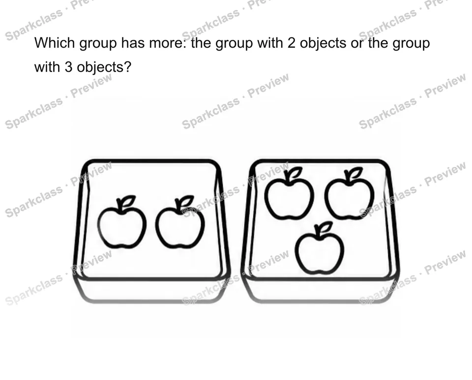 Compare groups more/fewer/same — page 1