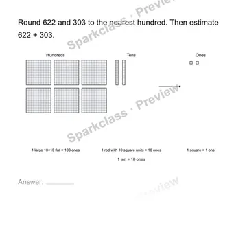Estimate first — Grade 2 problem preview