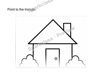 Identify flat shapes — Kindergarten problem preview