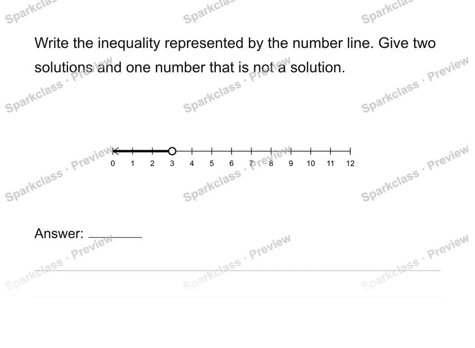 Represent constraints and inequality solution sets — page 1