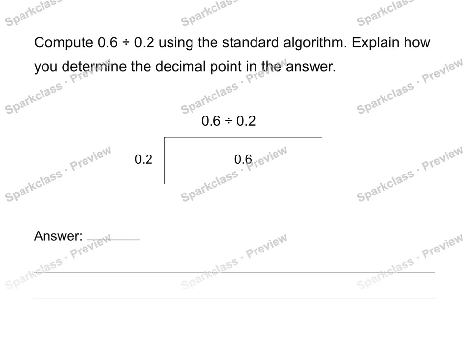 Compute with multi-digit decimals — page 1