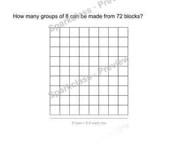 Measurement division — Grade 3 problem preview