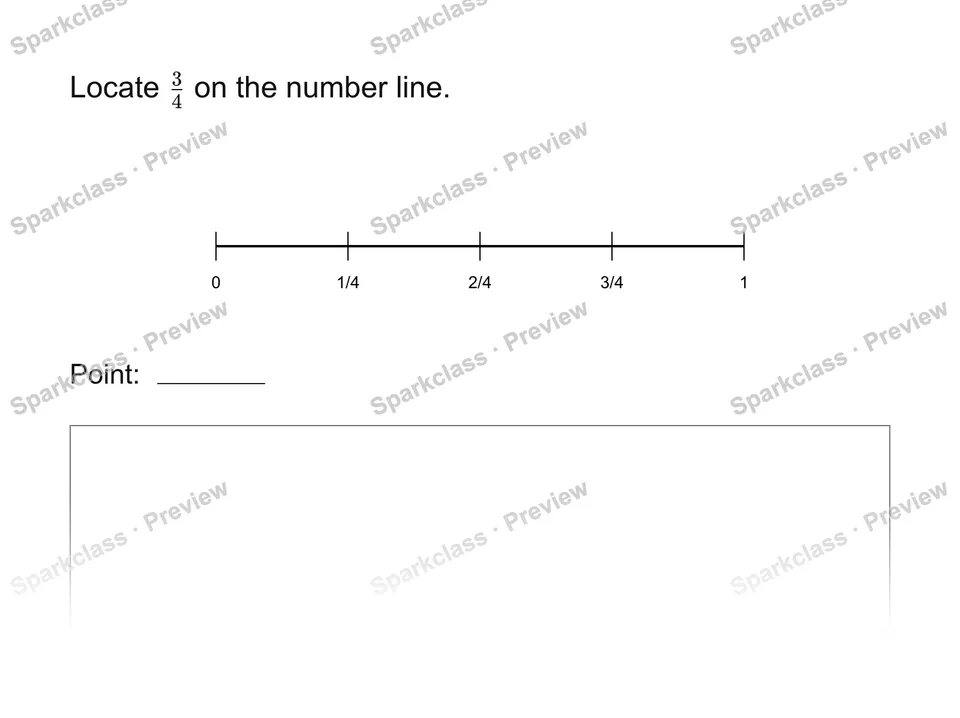 Locate a fraction — page 1