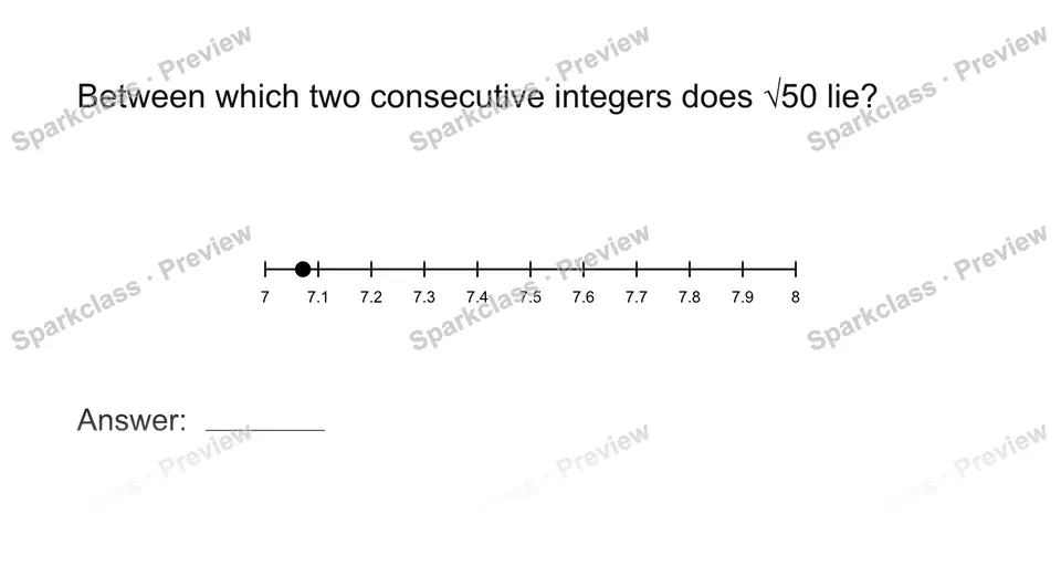Bound an irrational square root — page 1